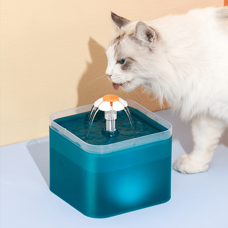 Multi-Color Smart Pet Drinking Fountain Automatic Low Noise Super Capacity Cat Drinking Filtering Machine - MRSLM