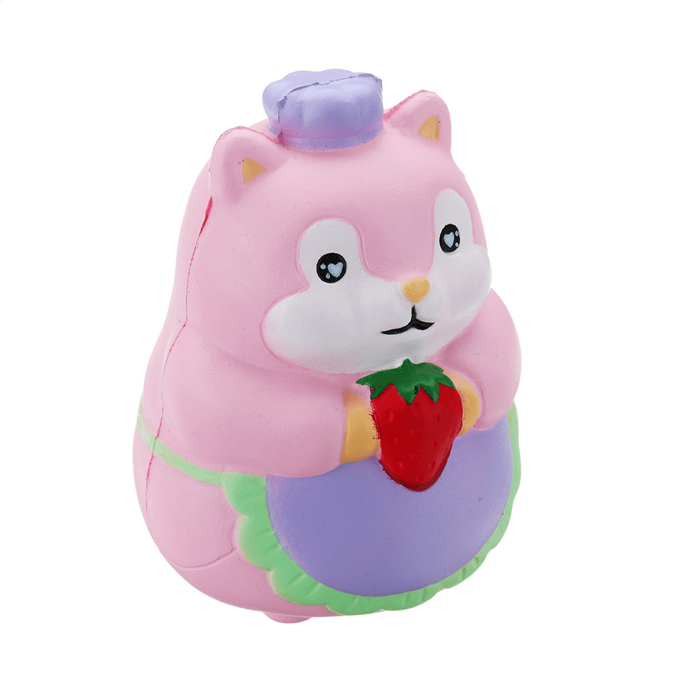 Chef Hamster Squishy 11*8*8Cm Slow Rising with Packaging Collection Gift Soft Toy - MRSLM