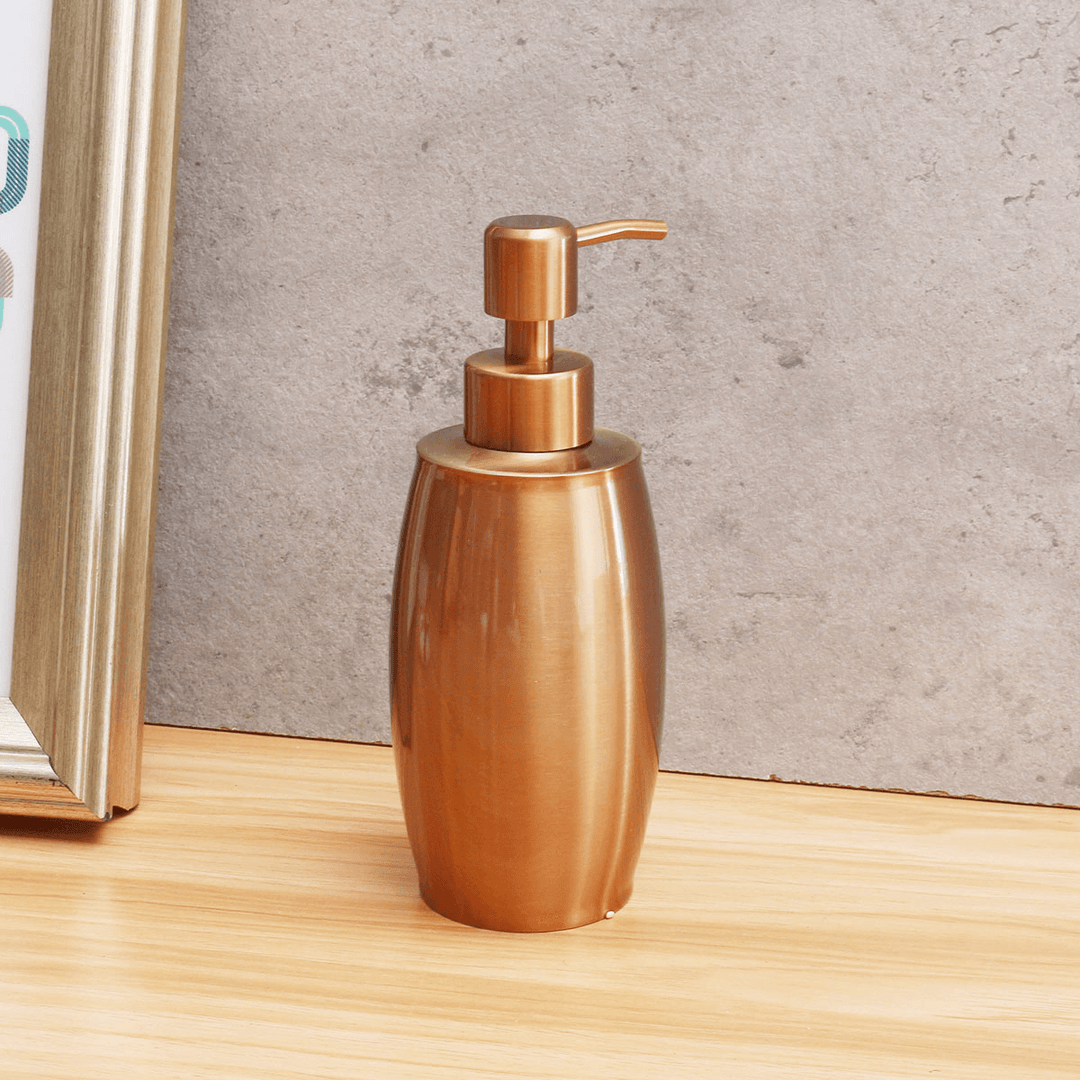 Liquid Dispenser Pump Steel Bottle Hand Soap Lotion Oils Shower Gel Shampoo - MRSLM