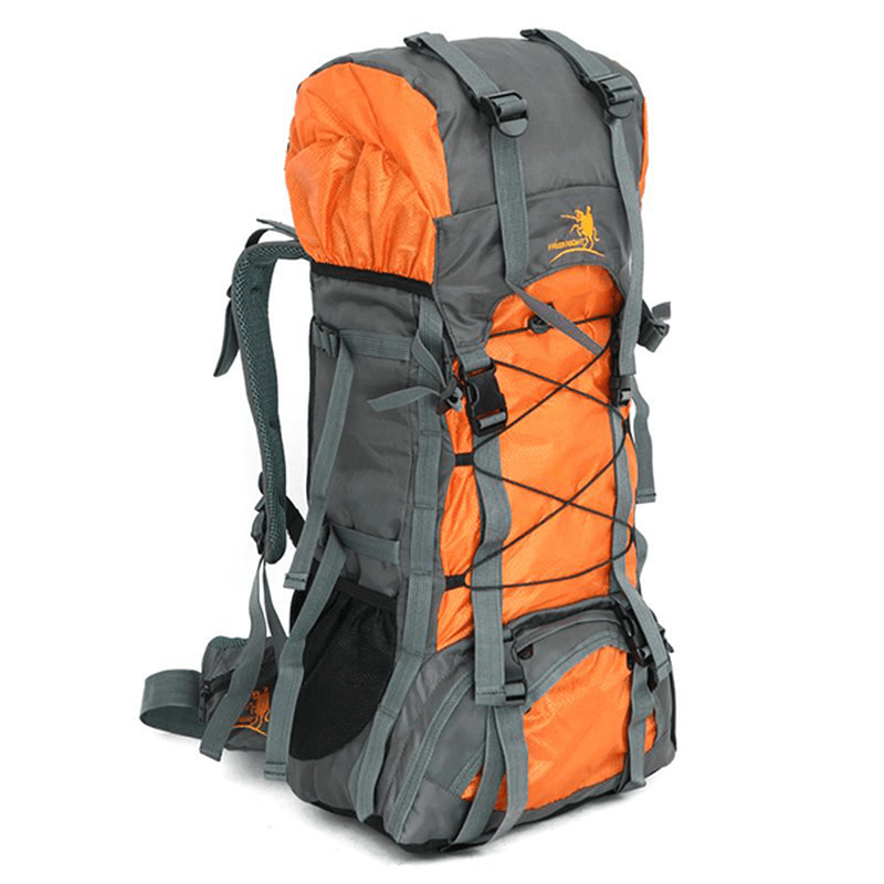 60L Outdoor Trekking Backpack Waterproof Nylon Travel Bag Camping Bag - MRSLM