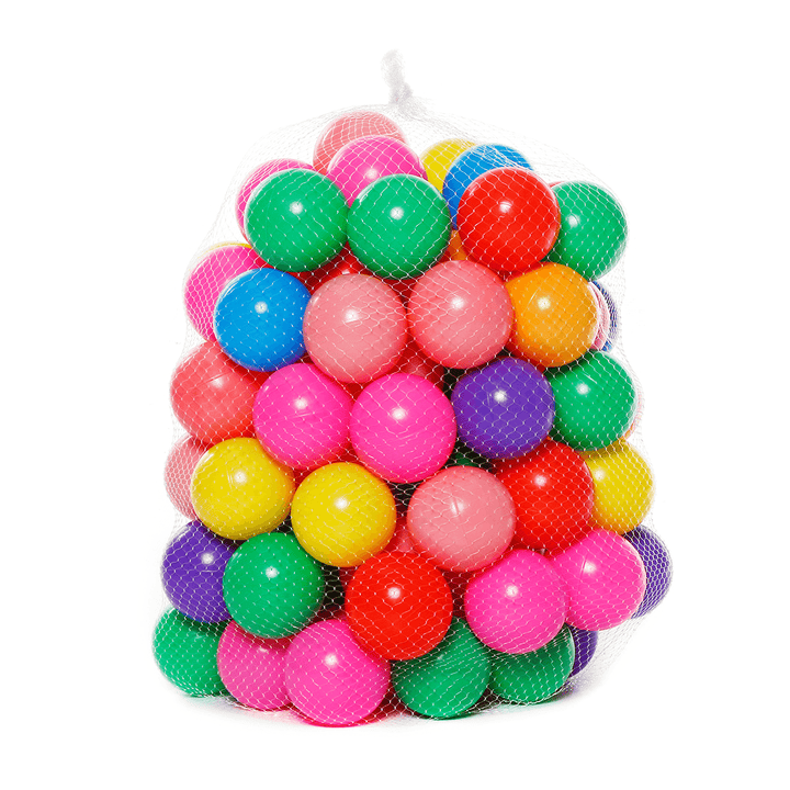 100Pcs/Lot Eco-Friendly Colorful Ball Pits Soft Plastic Ocean Ball Transparent Water Ocean Wave Ball Toys for Children Kid Baby - MRSLM