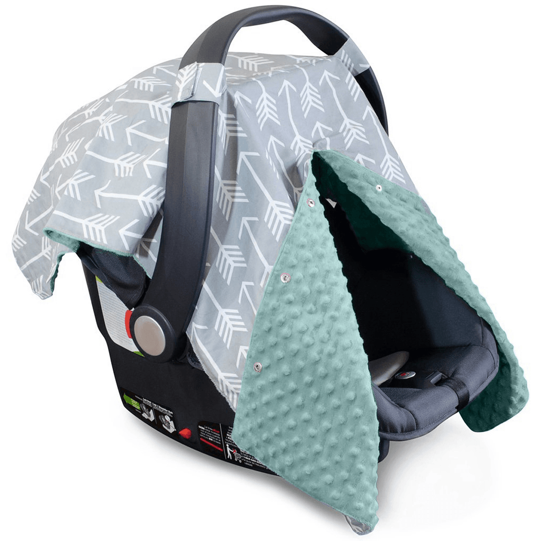 40 X 28" Baby Stroller Car Seat Cover Canopy Nursing Breastfeeding Blanket Scarf - MRSLM