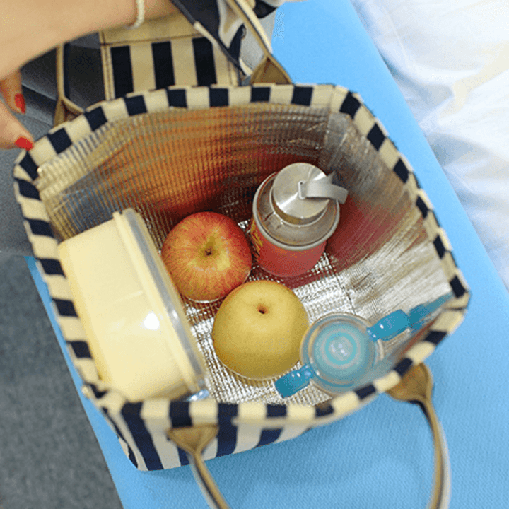 Camping Picnic Bag Oxford Lunch Bag Portable Insulated Thermal Food Box Storage Bag - MRSLM