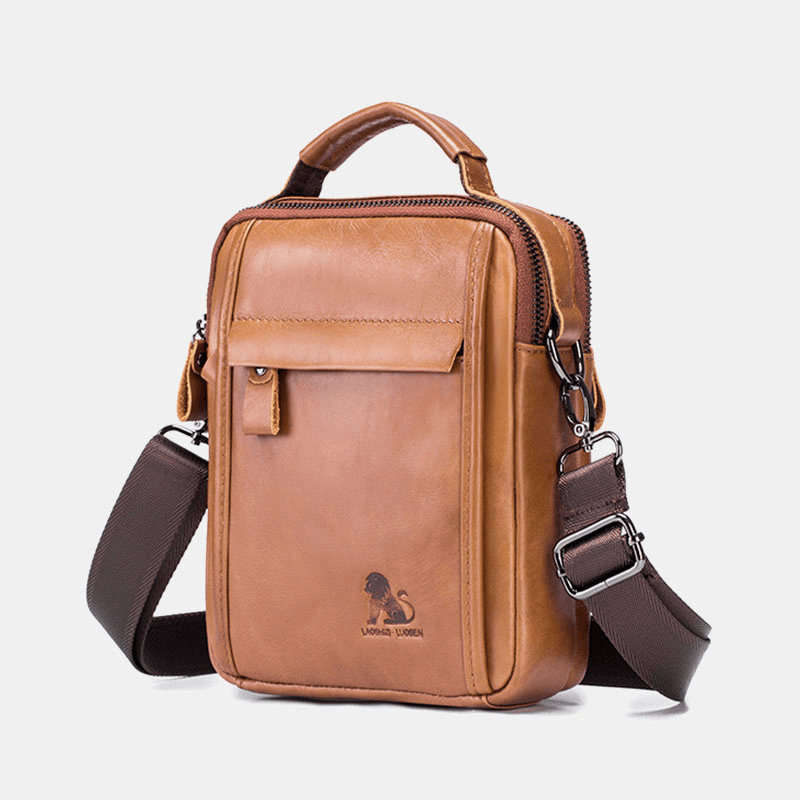 Men Fashion Crossbody Multifunctional Shoulder Bag Handbag - MRSLM