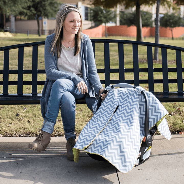 Baby Nursing Scarf up Apron for Mum Breastfeeding Car Seat Canopy - MRSLM