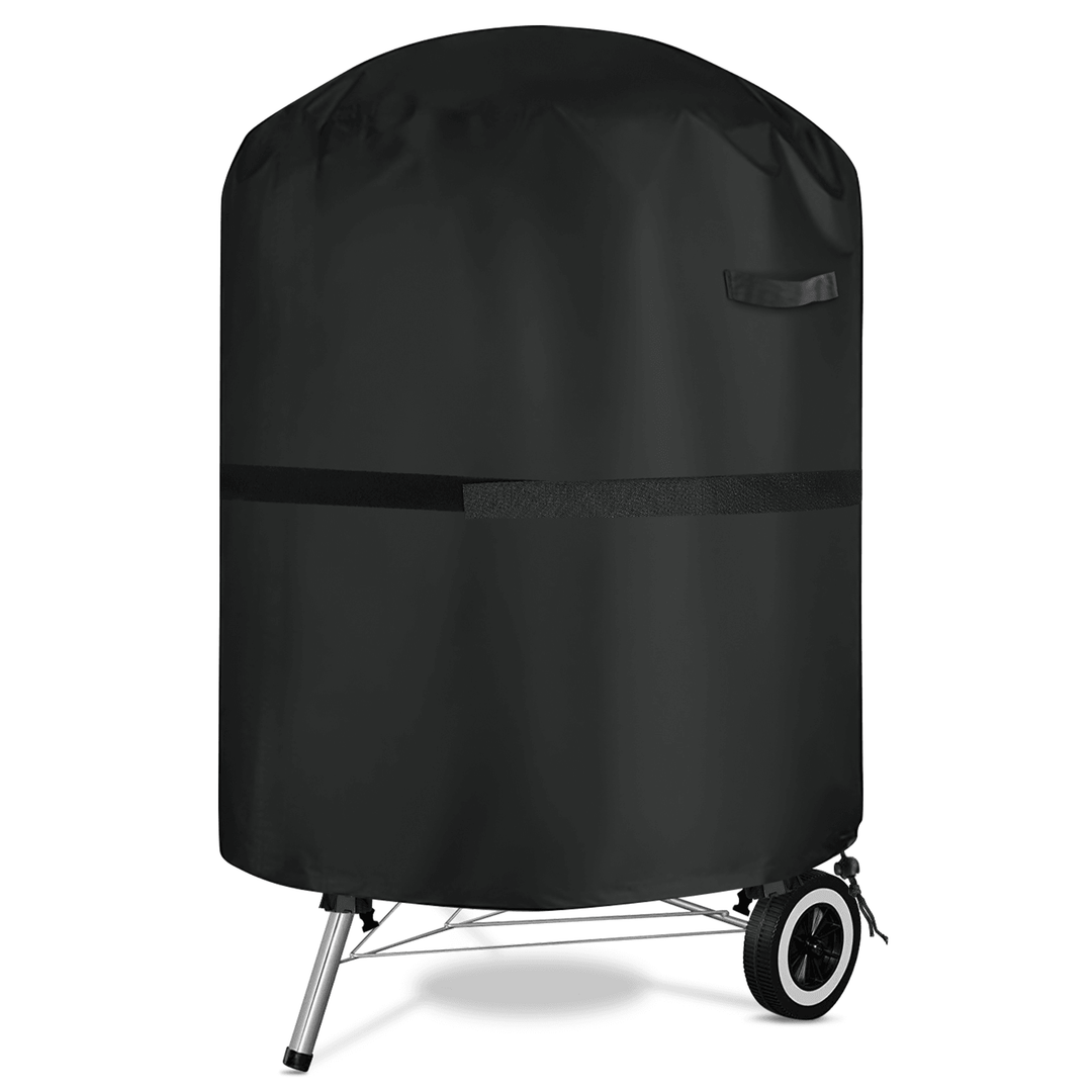 Nylon Oxford BBQ Grill Cover Waterproof Anti-Uv Easy to Clean round Grill Cover - MRSLM