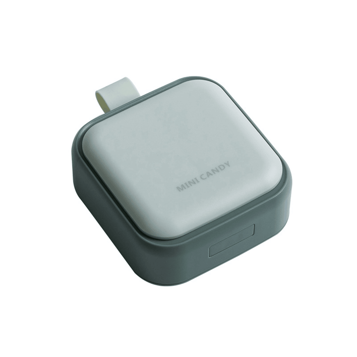 4-Compartment Portable Pill Box Tablet Drug Storage Holder Splitter Case Container - MRSLM