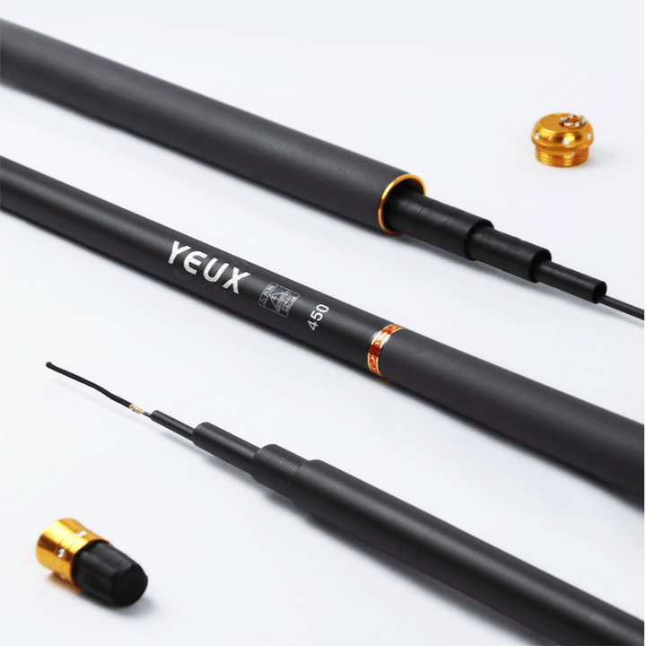 YEUX Carbon Comprehensive Antiskid Fishing Pole Fishing Rod Set from -2.7M/3.6M/4.5M - MRSLM