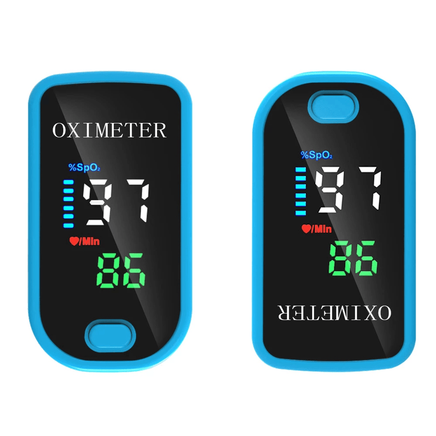 Digital Pulse Oximeter Finger Clip Heart Rate Monitor Oximetro Household Spo2 Monitor Oxymetre Finger Clip Heart Rate Monitor - MRSLM