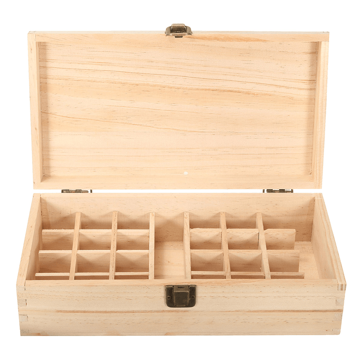 25 Grids Wooden Parts Storage Box - MRSLM
