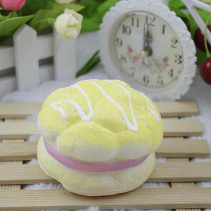 Random Color Squishy Soft 8CM Pineapple Bread Decoration Soft Toys - MRSLM