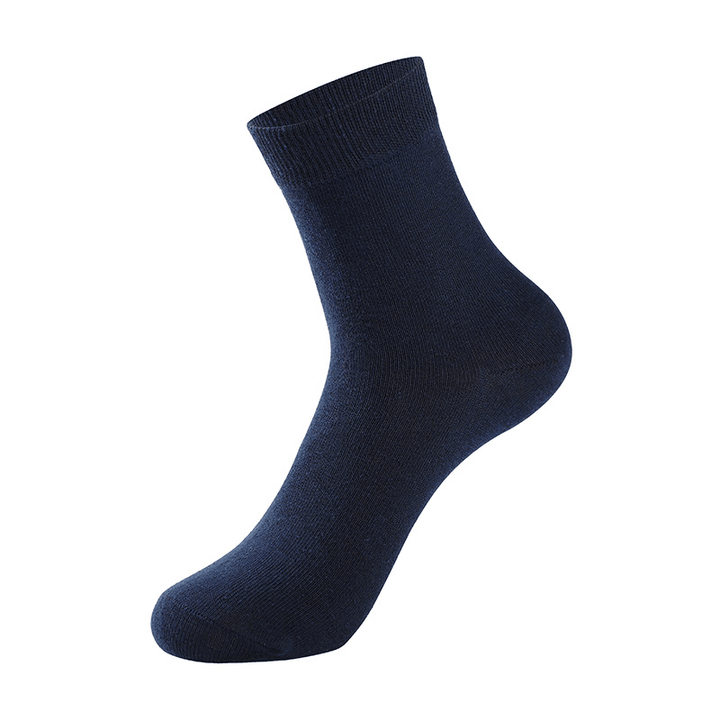 Pure Color Sweat-Absorbent Deodorant Men'S Socks - MRSLM
