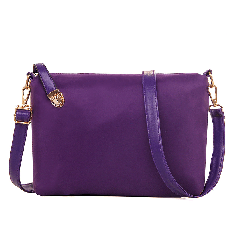6 PCS Women Casual Nylon Handbag Shoulder Bag Clutch Bag Card Holder - MRSLM