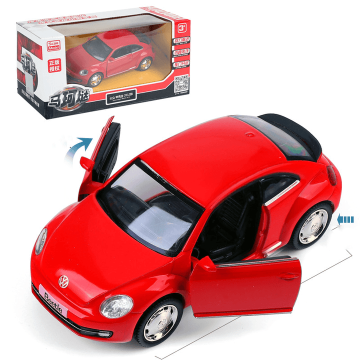 Alloy Car Model Pull Back Door Toy Metal Sports Car Simulation Off-Road - MRSLM
