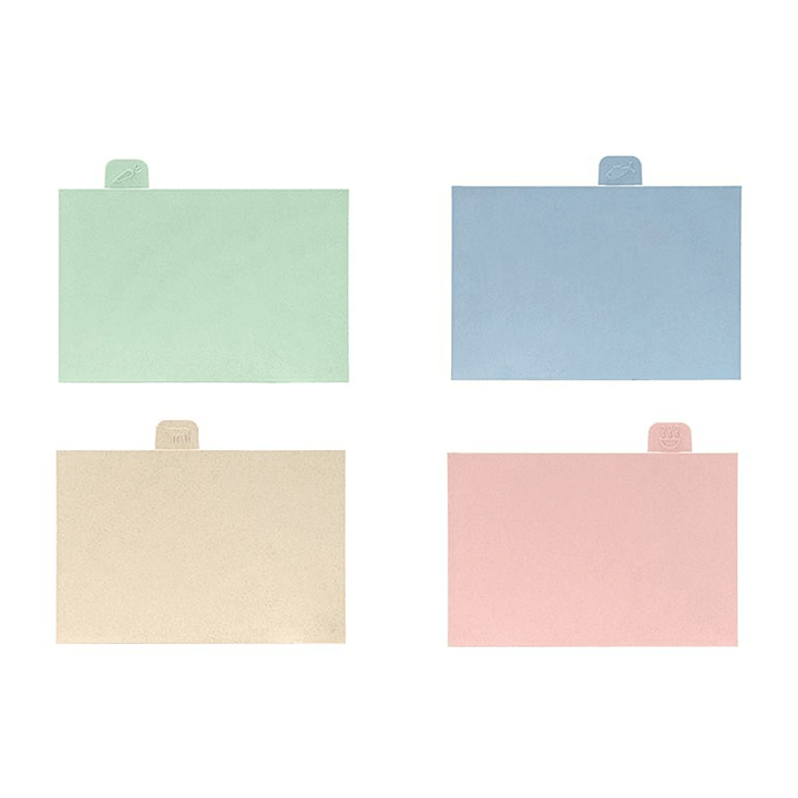 Color Coded Cutting Board Set of 4 Chopping Kitchen Non Slip Wheat Straw - MRSLM