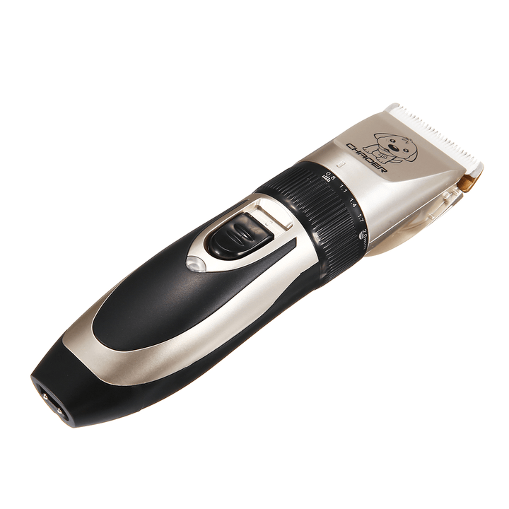 USB Rechargeable Cat Dog Hair Trimmer Electrical Pet Clipper Cutter Grooming - MRSLM