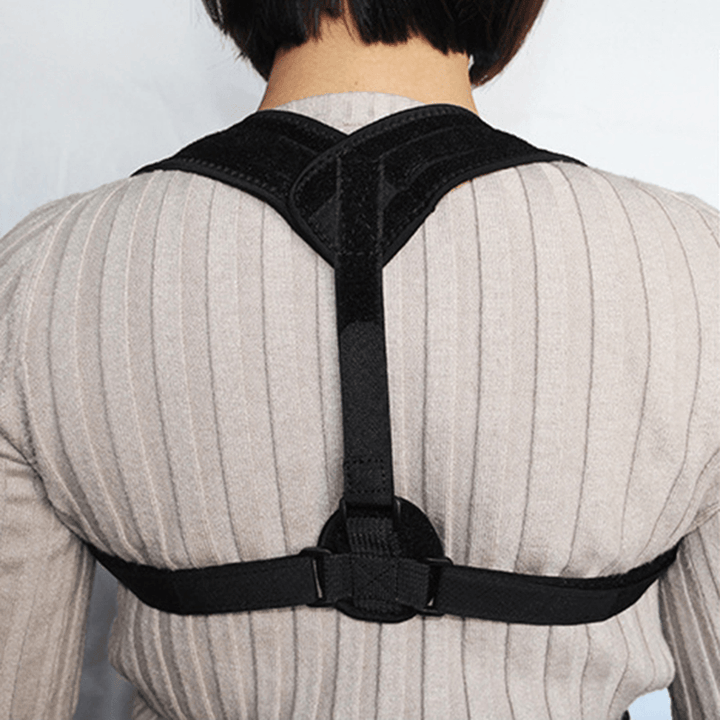 Adult Adjustable Posture Corrector Brace Shoulder Back Correction Support Belt - MRSLM