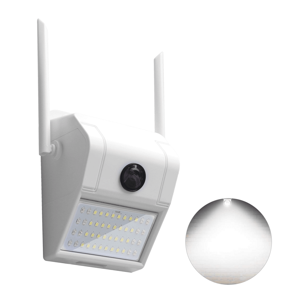 Xiaovv D6 Smart 1080P Waterproof Wall Lamp IP Camera 180° Panoramic IR Night Vision AP Hotspot Smart Induction Lamp Outdoor Camera - MRSLM