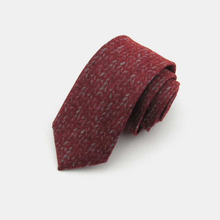 Formal Wear Fashion Casual British Flannel Tie - MRSLM