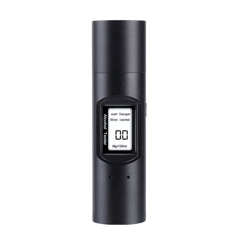 Alcohol Tester High Accuracy Digital Breathalyze LCD Display USB Charging Breath Alcohol Tester for Police Drunk Driver - MRSLM