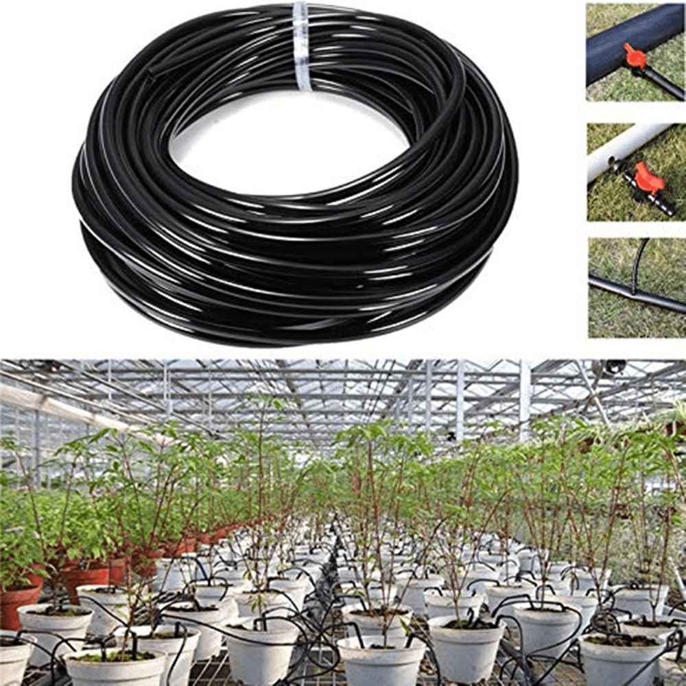 10M/15M/25M Watering Tubing PVC Hose Pipe 4/7Mm Drip Irrigation Pipe Watering Sprinkler Home Garden Micro Drip - MRSLM
