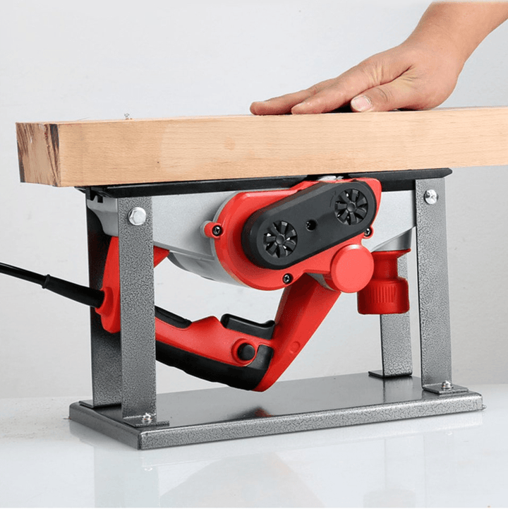 220V 1800W Electric Planer Small Household Woodworking Planer Woodworking Tool Planer W/ Dust Bag - MRSLM