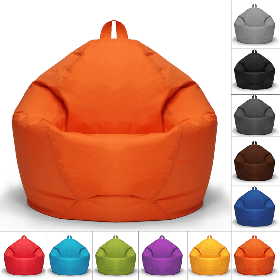 Bean Bag Sofas Cover Chair No Filler 420D Oxford Waterproof Lounger Seat Bean Bag Pouf Puff Couch Tatami Living Room - MRSLM