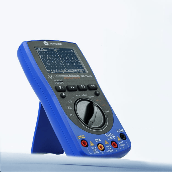SUNSHINE DT-19MS 2In1 Handheld Oscilloscope Multimeter for Mobile Phone Repair Multifunction LCD Display Test Meter - MRSLM