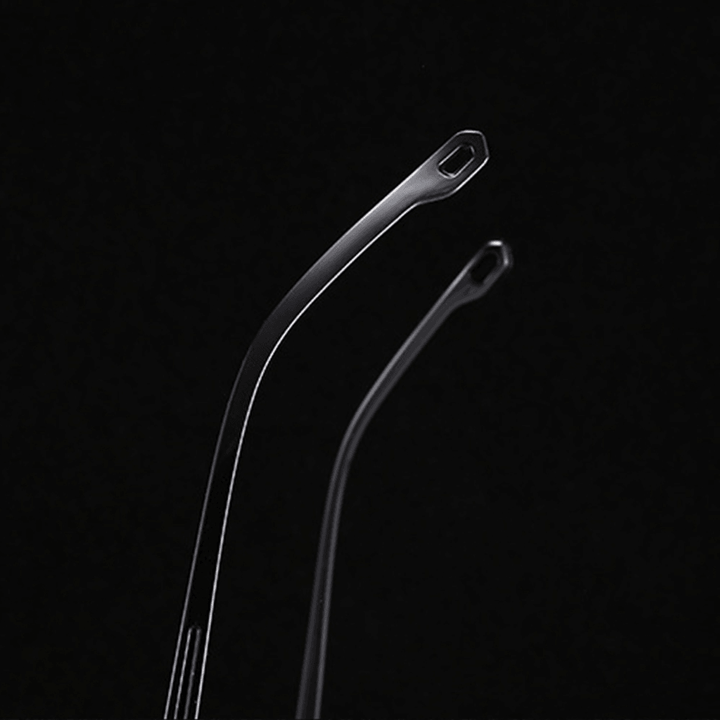 Unisex Anti-Blue Light Frameless HD Diamond Trimming Dual-Use Reading Glasses Presbyopic Glasses - MRSLM