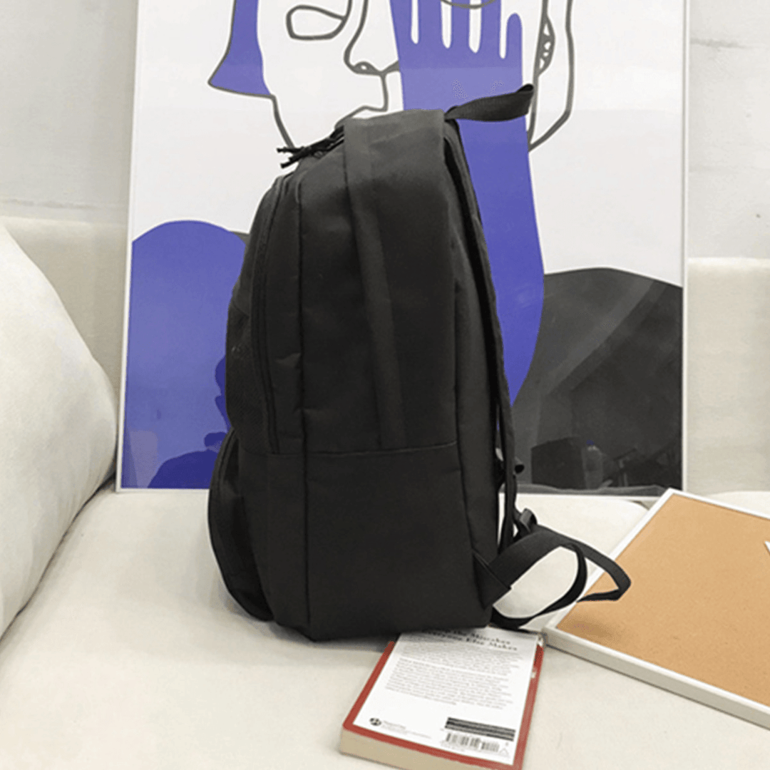2Pcs/Set 27L Outdoor Travel Oxford Backpack Rucksack School Shoulder Bag Handbag+ Pencil Pack - MRSLM
