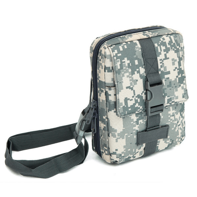 Tactical Nylon Multifunction Mini Tool Pouch Crossbody Bag Ipad Shoulder Bag - MRSLM