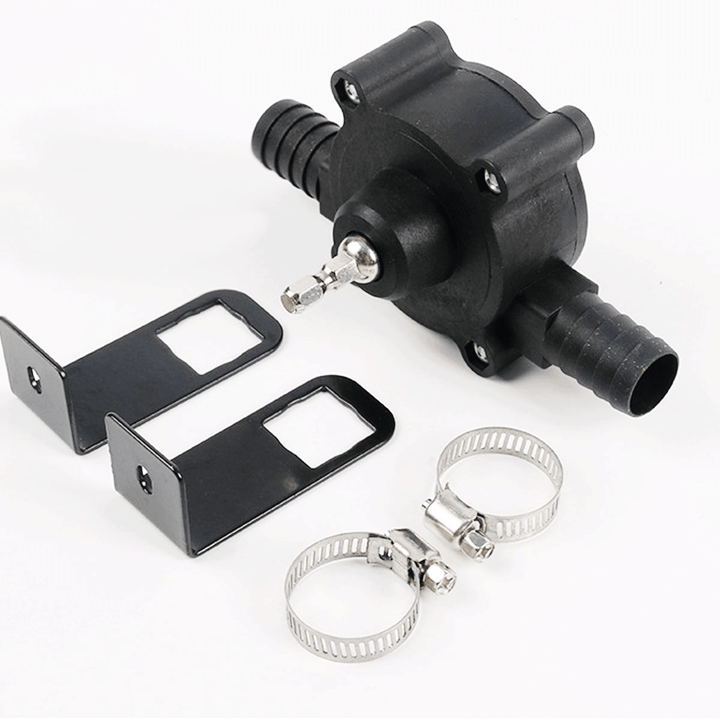 Portable Hand Electric Drill Driver Pump Miniature Self-Priming Pump Household Garden - MRSLM
