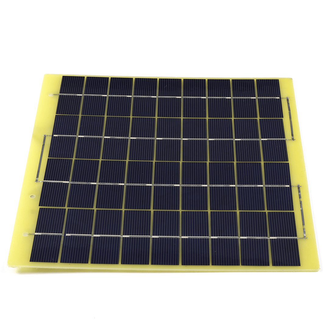 18V 6W Solar Panel Battery Charger for Solar Water Pump & Emergency Light & Fan - MRSLM