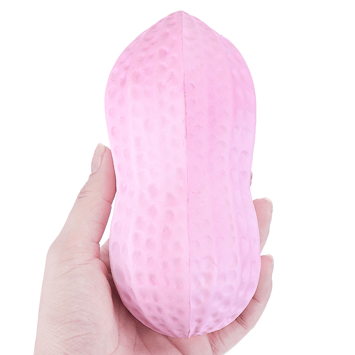 Temperature Sensitive Color Changing Squishy Peanut 16Cm Big Size Slow Rising Change Color Toy with Packing - MRSLM