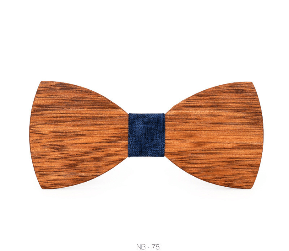Bow Tie Wood Bow Tie Men'S Wood Bow Tie - MRSLM