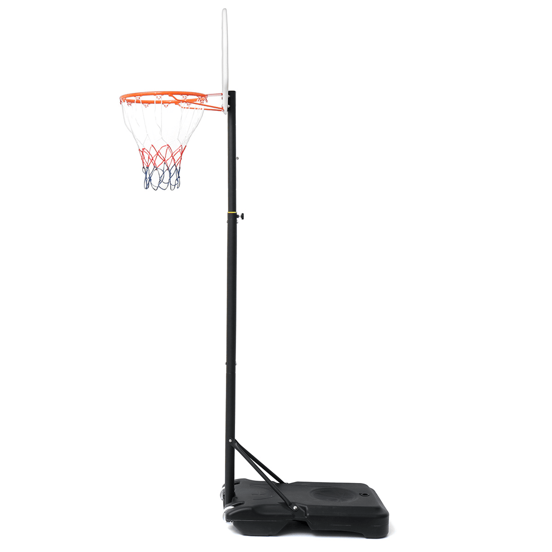 155-210Cm Adjustable Child Outdoor Play Sports Basketball Board Hoop & Net Sets with Stand - MRSLM
