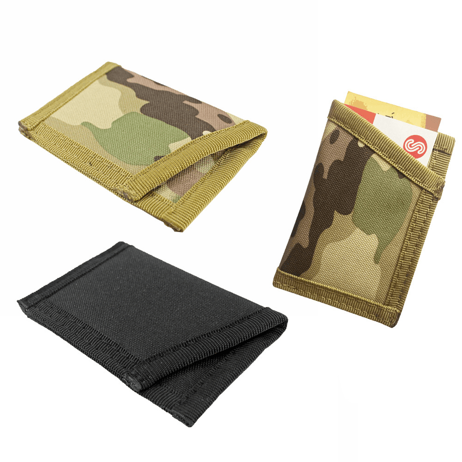 Outdoor Portable Camouflage Tactical Wallet Card Bag Coin Bag Storage Bag - MRSLM