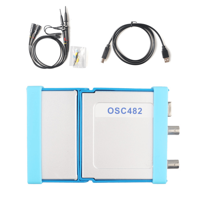 LOTO OSC482 USB PC Handheld Oscilloscope 2 Channel 20Mhz Bandwidth 50Msa/S Sampling Rate - MRSLM