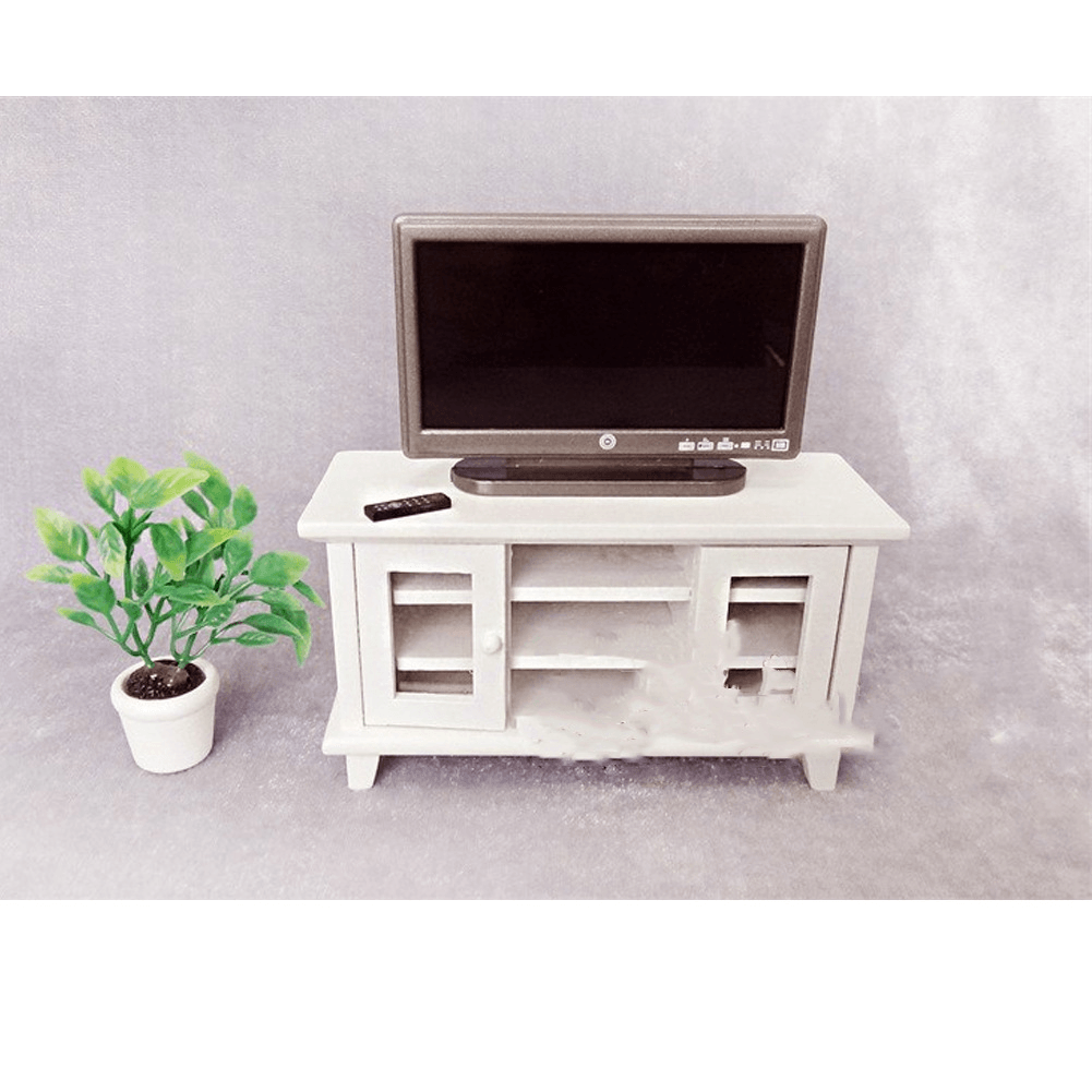 Mini Furniture Model Toys Flat Panel LCD TV - MRSLM
