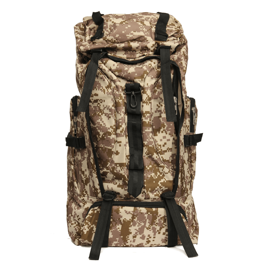 80L Outdoor Tactical Bag Climbing Backpack Waterproof Sports Travel Hiking Camping Rucksack - MRSLM