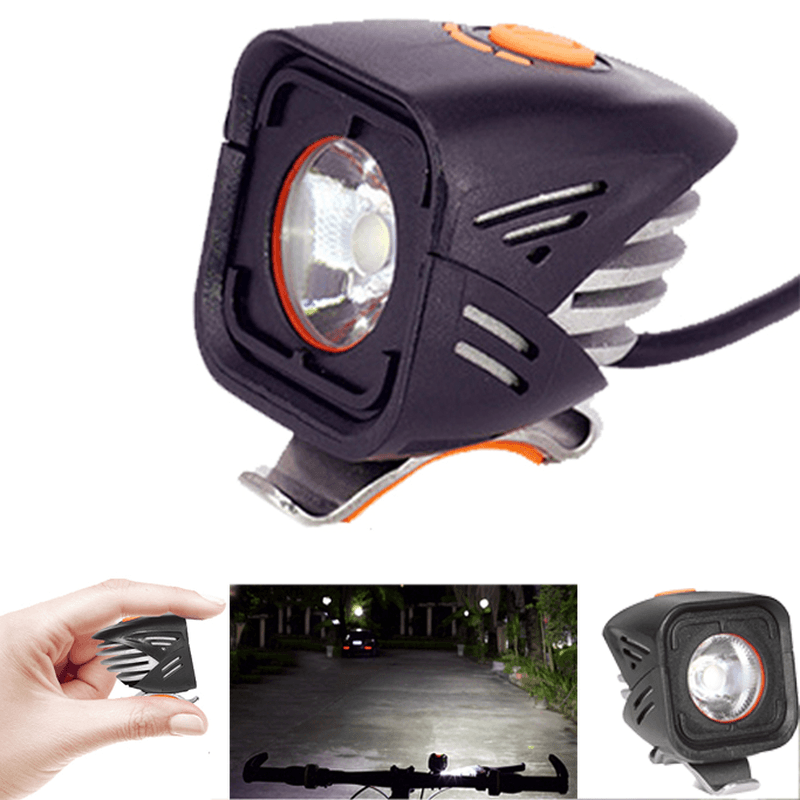 XANES XL10 1000LM L2 LED Bicycle Headlight 60G IPX6 Waterproof 180° Floodlight 4 Modes Power Display Temperature Control - MRSLM