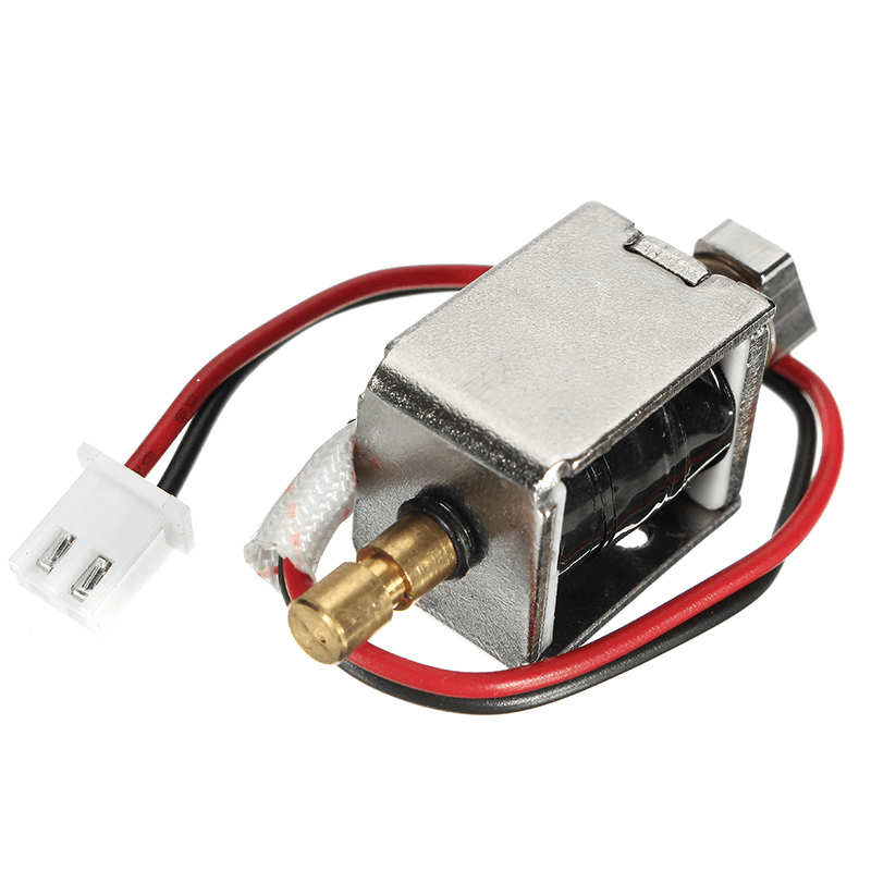 12V DC 0.43A Mini Electric Bolt Lock Push Pull Solenoid Cabinet Lock 4Mm Stroke - MRSLM