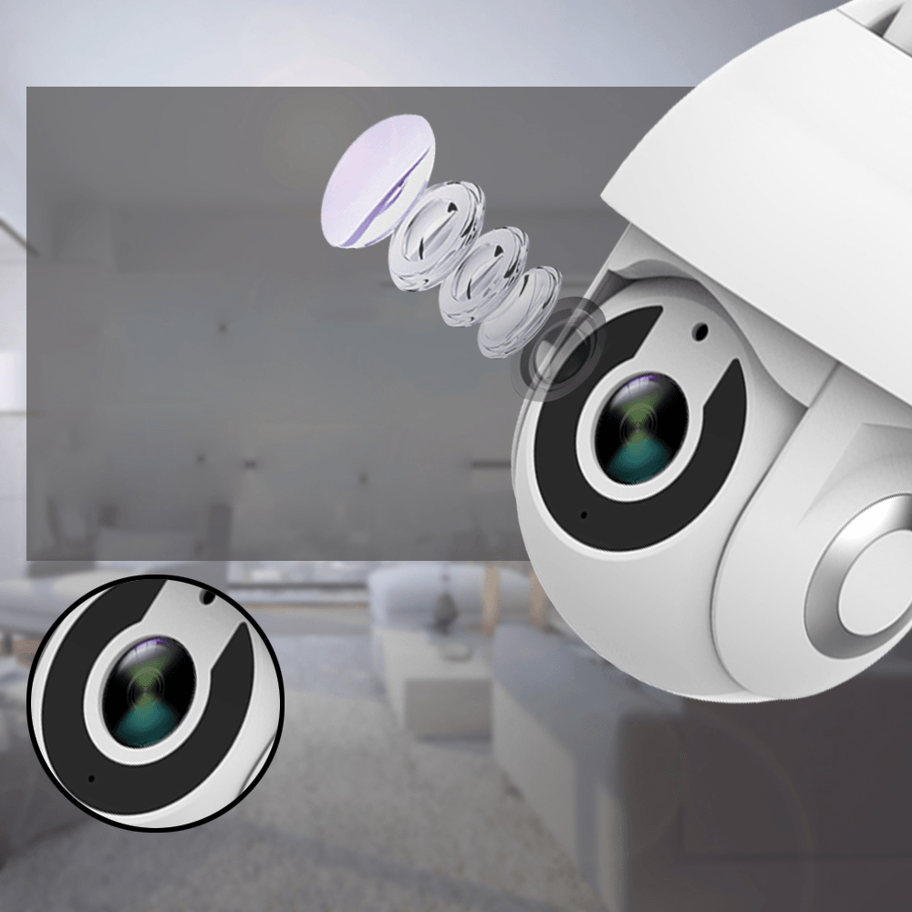 OU-9113-M4 HD 1080P PTZ Smart WIFI IP Camera Infrared Night Version Moving Detection 355° Home Baby Monitors - MRSLM