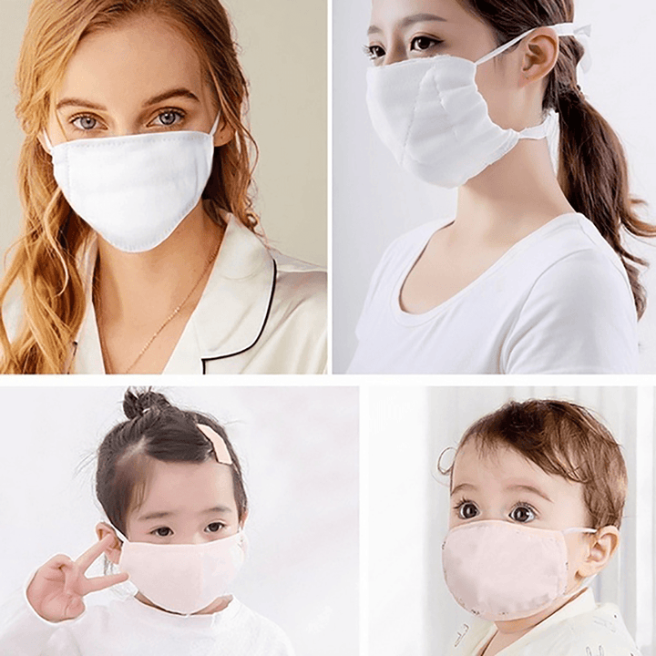 100X150Cm Double Layer Cotton Mask Gauze Pure White Cutting Gauze Breathable Soft DIY Eco-Friendly Mask - MRSLM