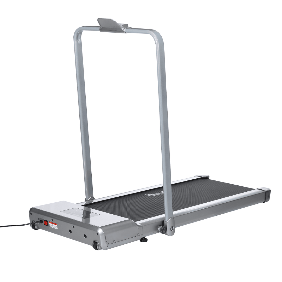 Doufit TD-01 2-In-1 Folding Treadmill Walking Exercise Machine with LED Display Remote Control for Home Office Gym Fitness - MRSLM