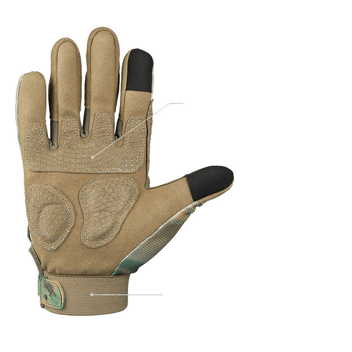 Outdoor Sports anti Collision Full Finger Gloves - MRSLM
