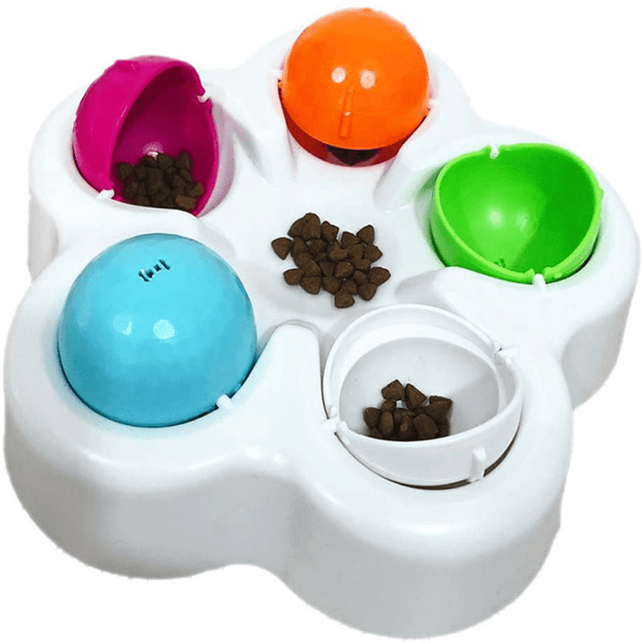Pet IQ Smart Toy Supplies Cat Dog Interactive Toy Cat Dog Bowl Puppy Treat Dispenser Interactive Toys - MRSLM
