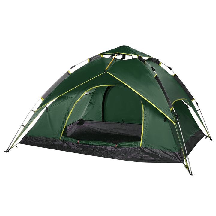 4-5 People Automatic Family Camping Tent Ultralight Sunshade Canopy Awning Outdoor Travel - MRSLM
