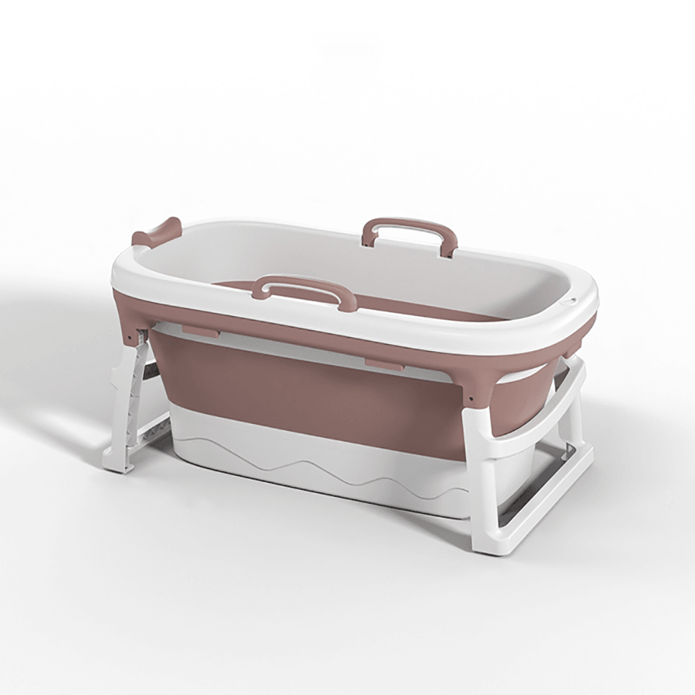 1.15/1.38M Large Thickened Bathtub Bath Barrel Adult Children'S Folding Tub Basin Baby Swim Tub Sauna 2Size - MRSLM