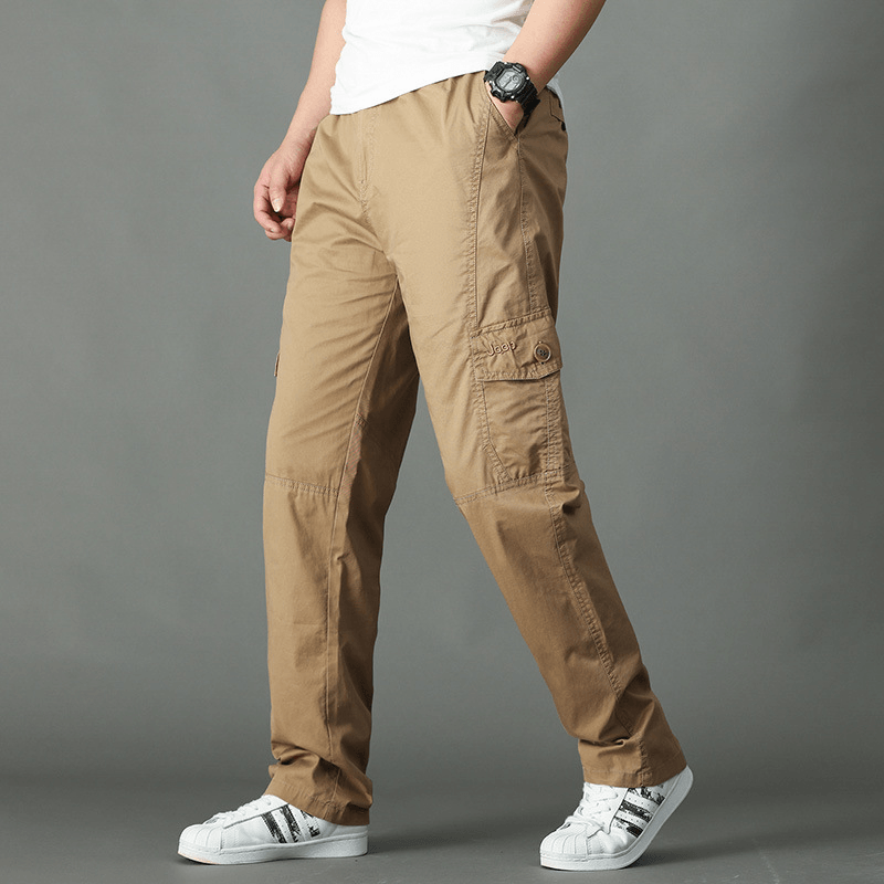 Thin Fat Pants Korean Style Loose Straight Leg - MRSLM